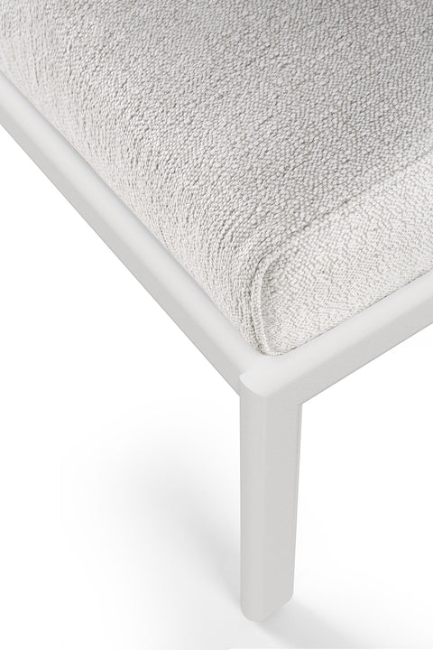 Jack outdoor footstool Cushion - Off White