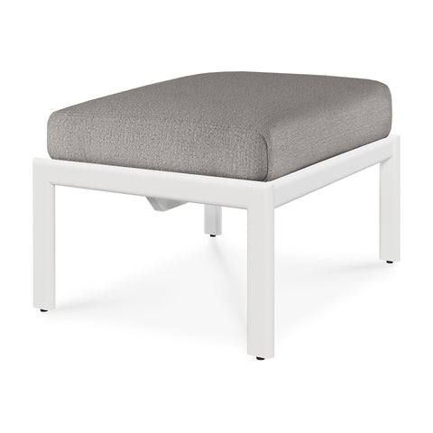Jack outdoor footstool - Aluminium - Mocha