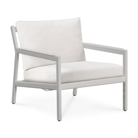 Jack Outdoor Lounge Chair -Aluminium - Off White