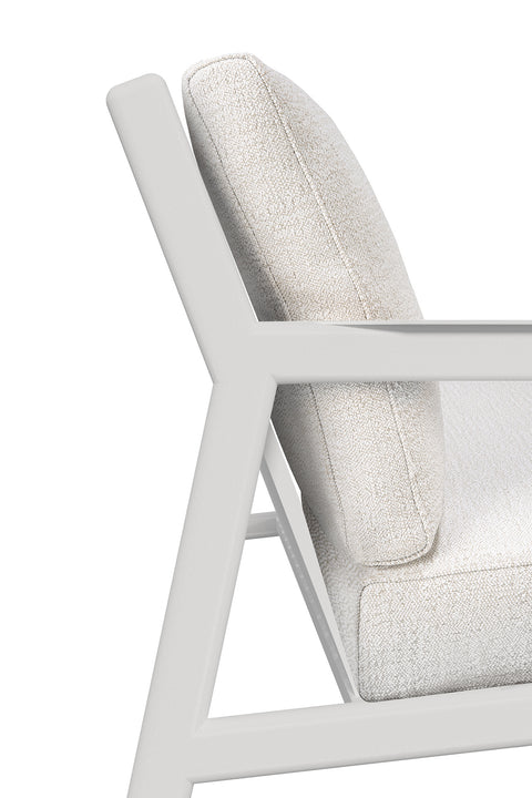 Jack outdoor sofa - 70" - Aluminium - Off White