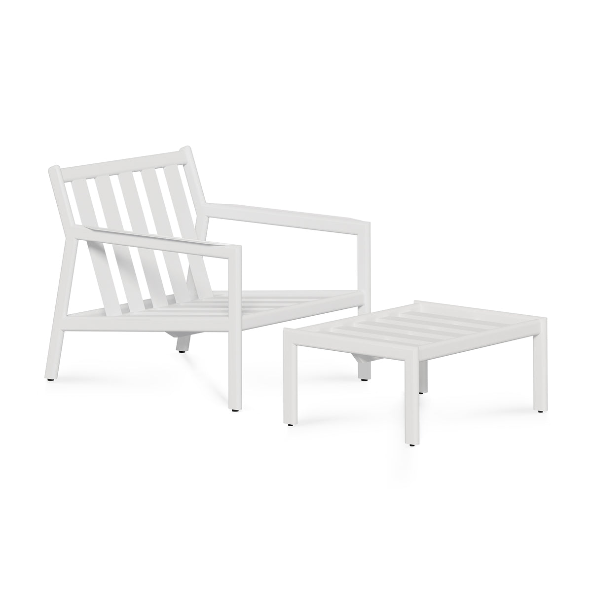 Jack outdoor footstool Frame - Aluminium – LIVING.KY