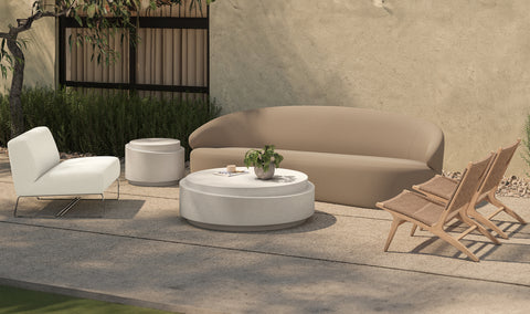 Palma Outdoor Lounge Chair Warm Brown