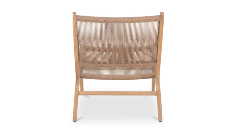 Palma Outdoor Lounge Chair Warm Brown