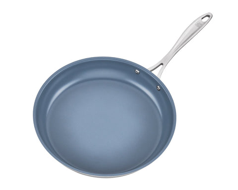 Spirit 3-Ply Ceramic Nonstick - 2-pc Stainless Steel Ceramic Nonstick Fry Pan Set