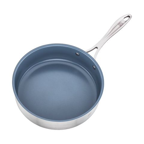 Spirit 3-Ply Ceramic Nonstick - 3-qt Stainless Steel Ceramic Nonstick Sauté Pan