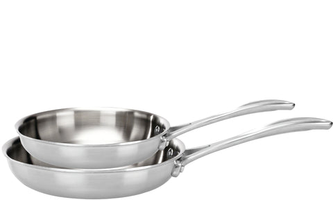 Spirit 3-Ply  - 2pc Stainless Steel Fry Pan Set