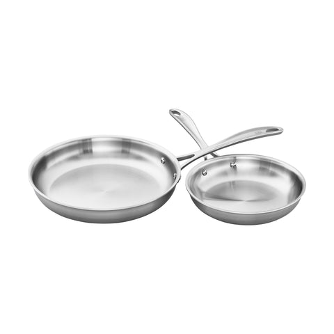 Spirit 3-Ply  - 2pc Stainless Steel Fry Pan Set