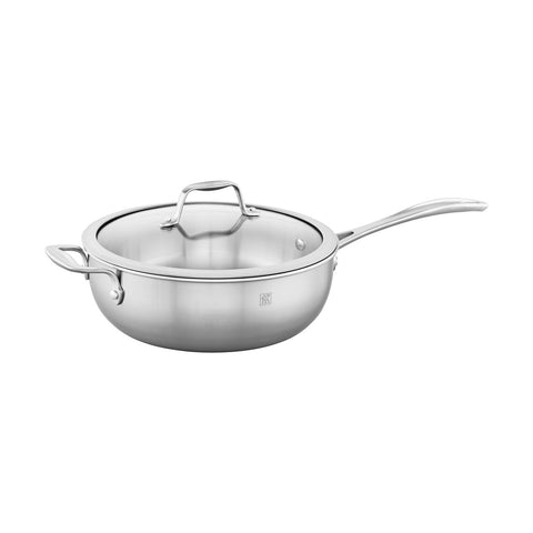 Spirit 3-Ply  - 4.6-qt Stainless Steel Perfect Pan