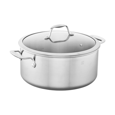 Spirit 3-Ply  - 8-qt Stainless Steel Dutch Oven