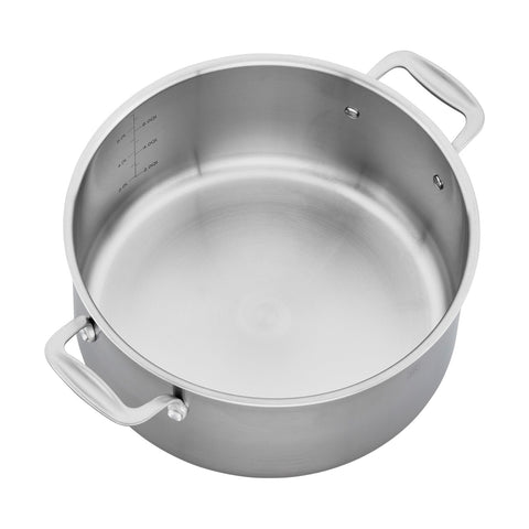 Spirit 3-Ply  - 8-qt Stainless Steel Dutch Oven
