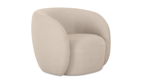 Rae Outdoor Accent Chair Beige Check