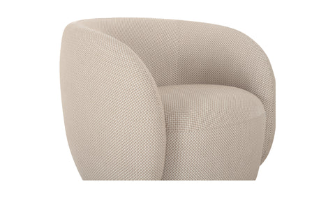 Rae Outdoor Accent Chair Beige Check