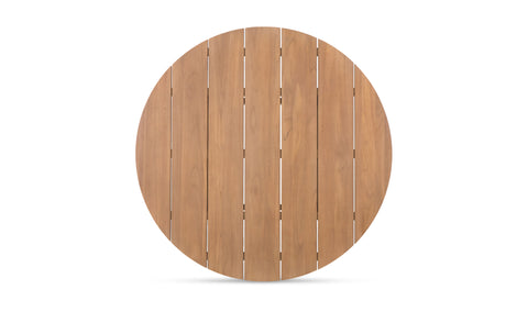 Delta Round Outdoor Dining Table Natural