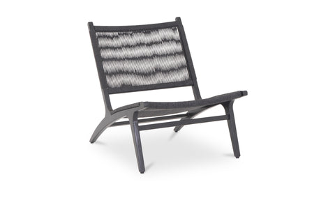 Palma Outdoor Lounge Chair Black
