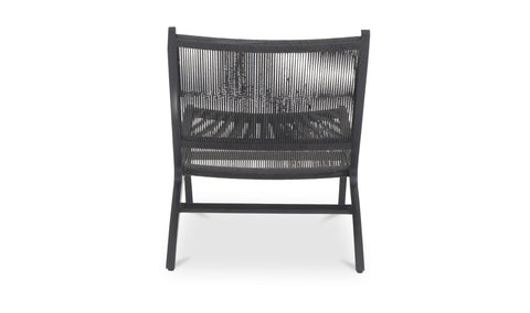 Palma Outdoor Lounge Chair Black