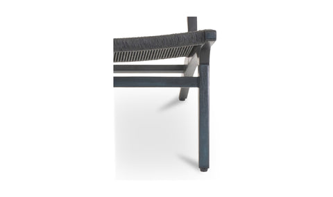 Palma Outdoor Lounge Chair Black