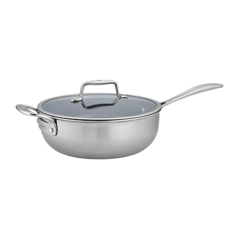 Clad CFX - 4.5-qt Stainless Steel Ceramic Nonstick Perfect Pan