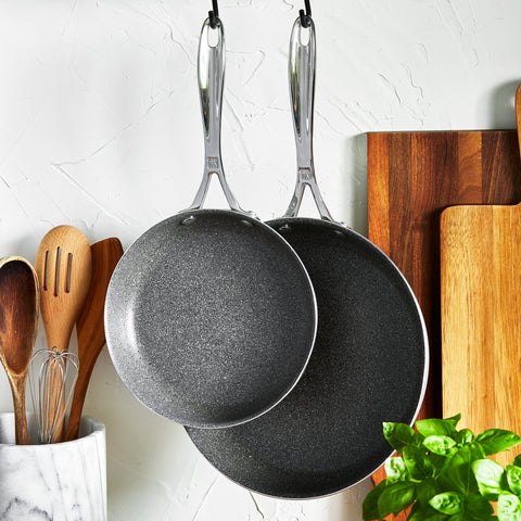 Vitale - 2pc Aluminum Nonstick Fry Pan Set