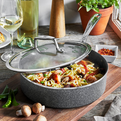 Vitale - 3-qt Aluminum Nonstick Sauté Pan