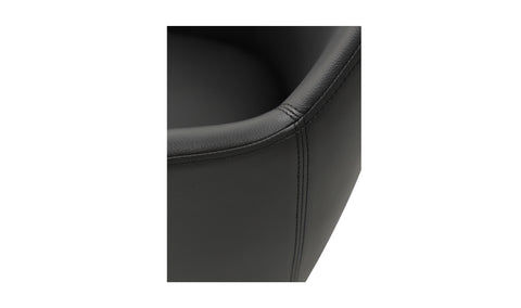 Morris Office Chair PVC Black
