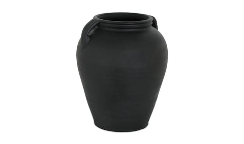 Jovi Vase Black Terracotta