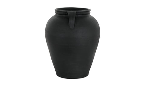 Jovi Vase Black Terracotta
