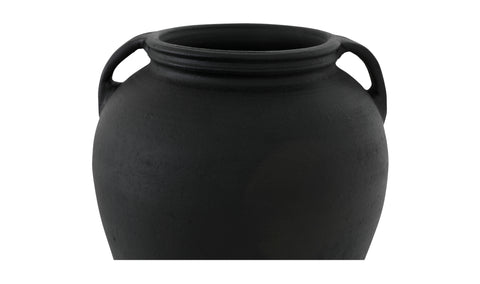 Jovi Vase Black Terracotta