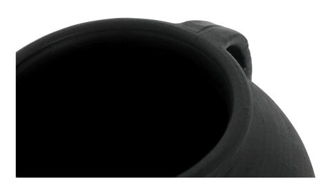 Jovi Vase Black Terracotta