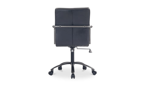 Roy Office Chair Black Leather