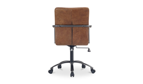 Roy Office Chair Open Road Brown Leather