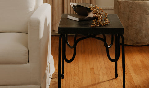 Getty Side Table Black Granite