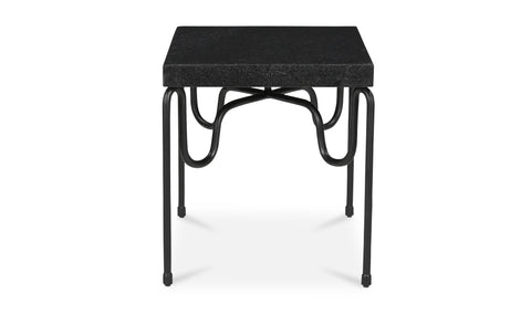 Getty Side Table Black Granite