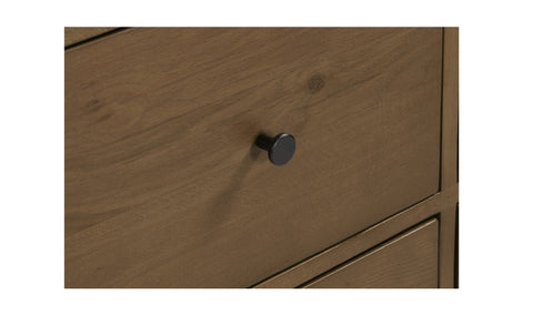 Riley 7 Drawer Dresser Oak