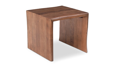Tyrell Side Table Natural Brown