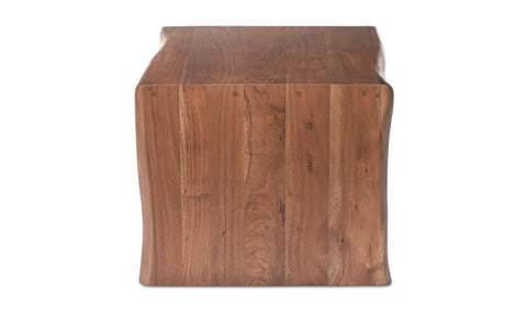 Tyrell Side Table Natural Brown