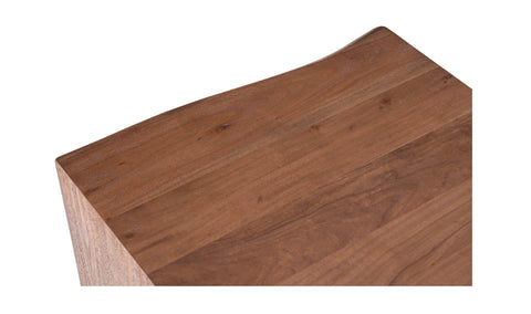 Tyrell Side Table Natural Brown