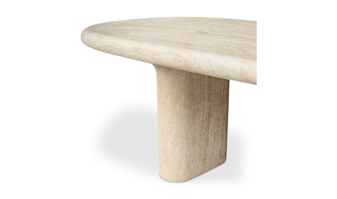 Warby Outdoor Dining Table Beige