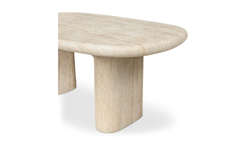 Warby Outdoor Dining Table Beige