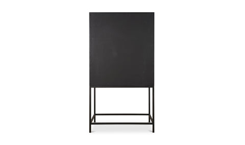 Mako Bar Cabinet Black