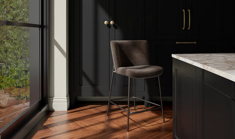 Early Counter Stool Dark Brown