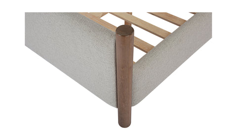 Warren King Bed Beige