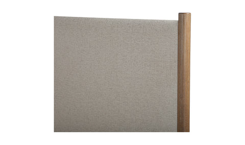 Warren King Bed Beige