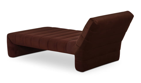 Verity Chaise Warm Brown