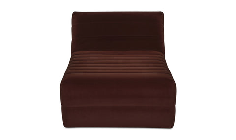 Verity Chaise Warm Brown