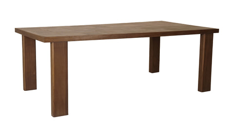 Marina Outdoor Dining Table Brown