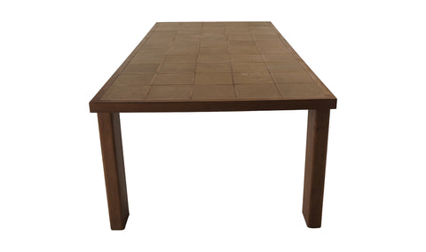 Marina Outdoor Dining Table Brown