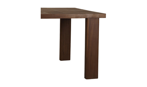 Marina Outdoor Dining Table Brown