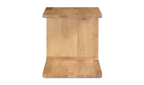Carrie Side Table Natural Oak