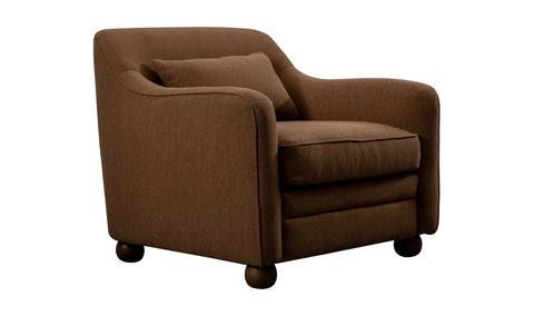 Amira Accent Chair Rust