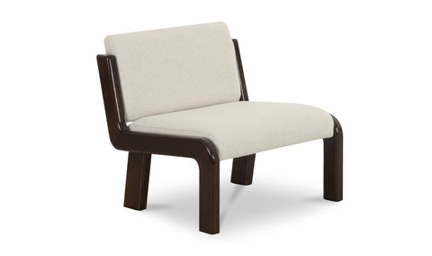 Edie Accent Chair Flecked Ivory